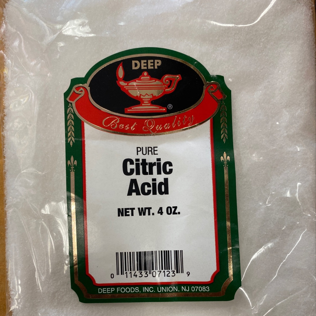 DEEP CITRIC ACID 100GM
