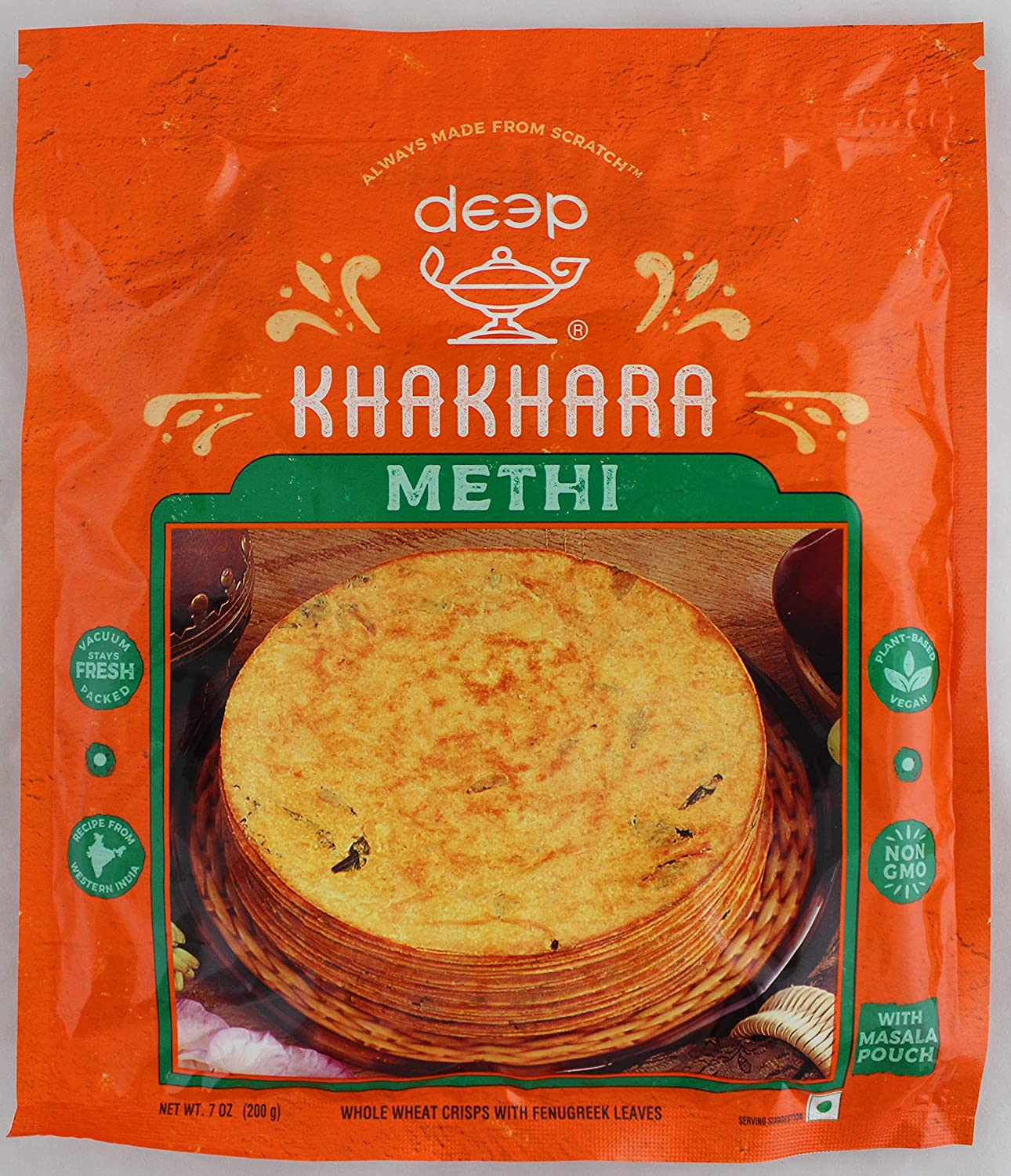 DEEP METHI KHAKRA 7 OZ