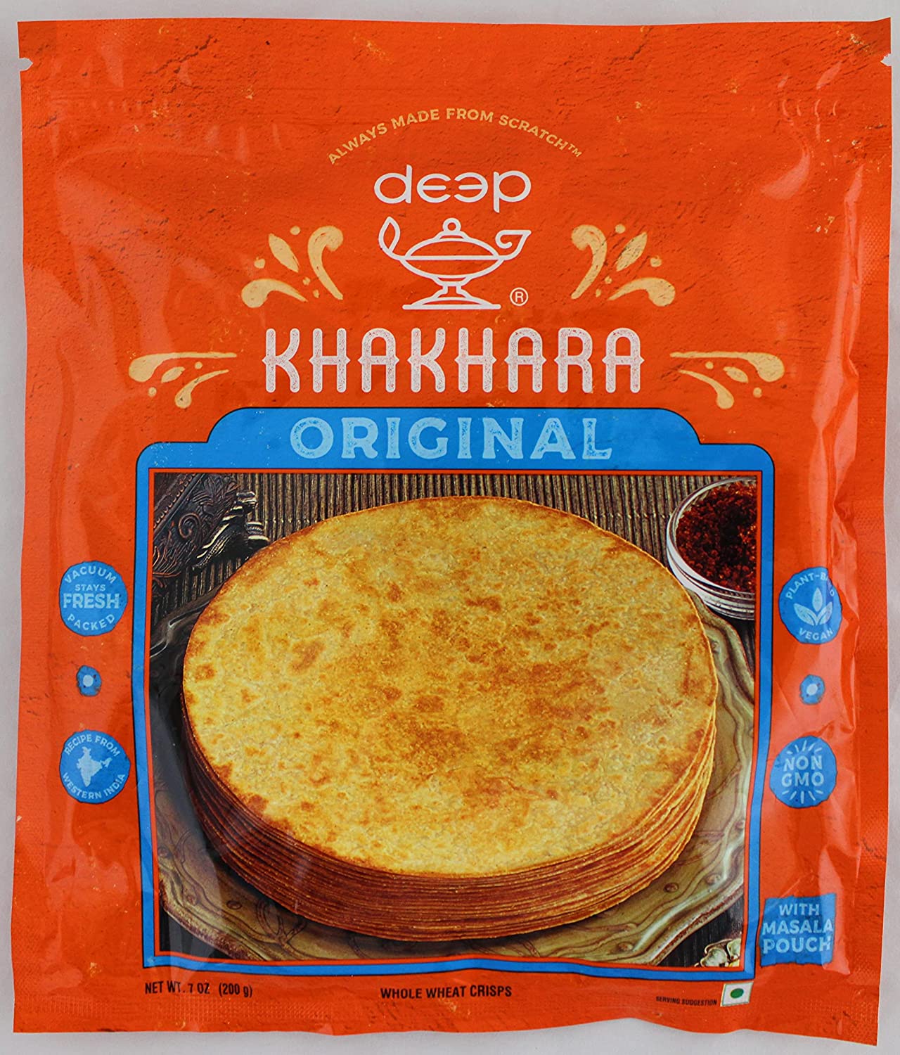 DEEP PLAIN KHAKRA 