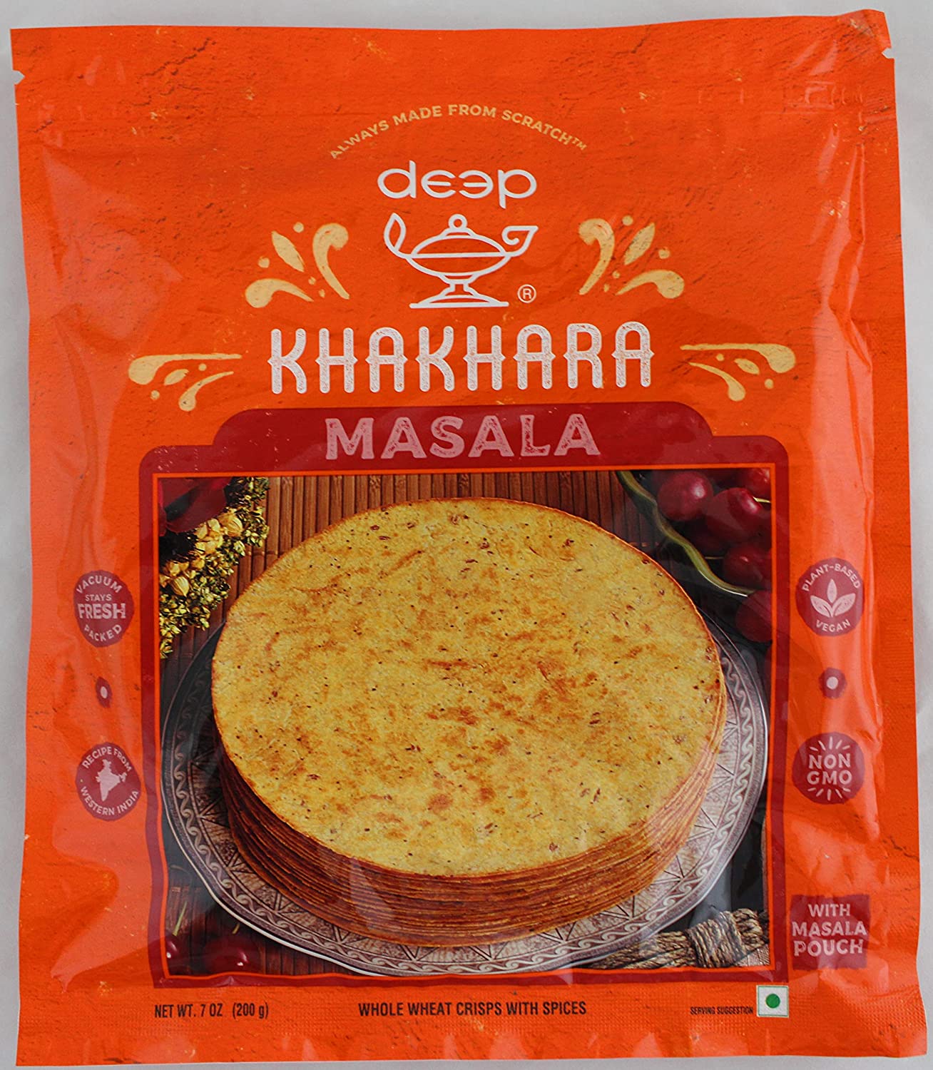 DEEP MASALA KHAKRA 7 OZ
