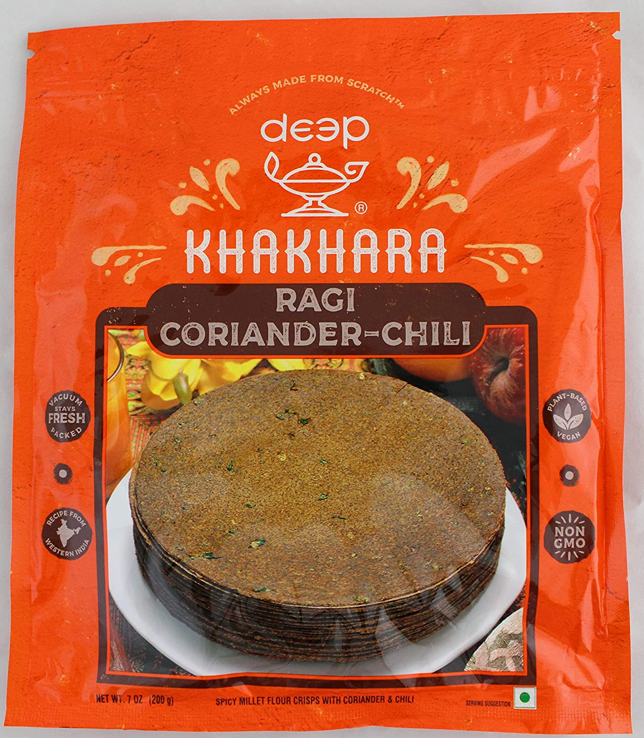 DEEP RAGI CORRIANDER KHAKRA 