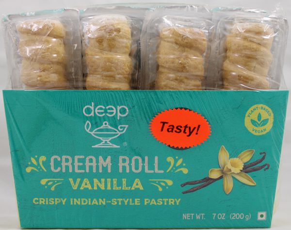 DEEP CREME ROLL VANILLA 4 PCS