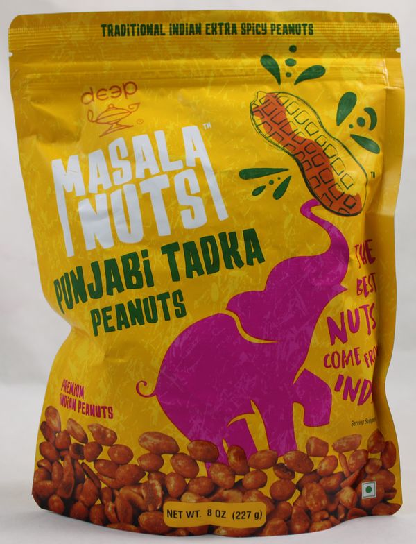 MM PUNJABI TADKA PEANUTS 8 OZ