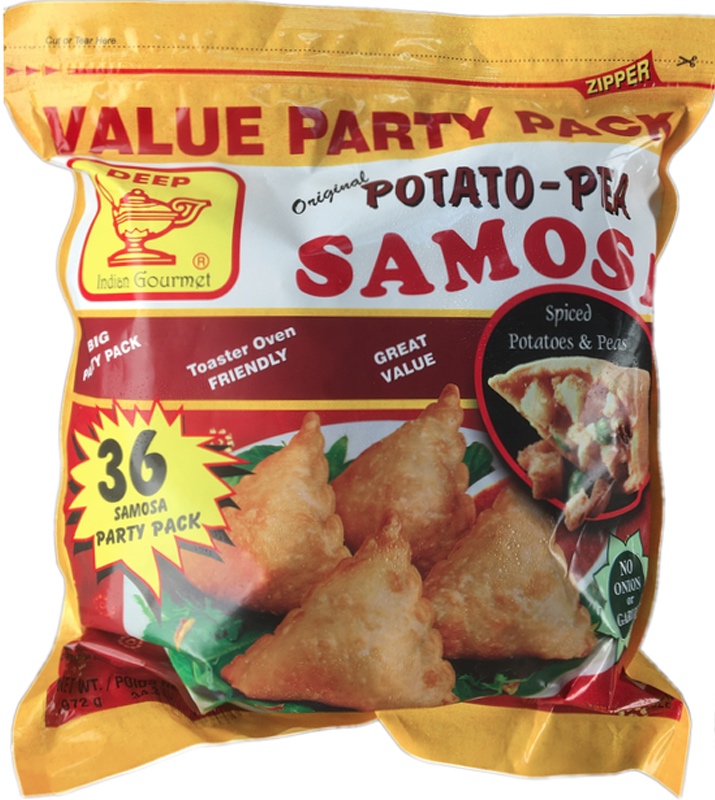DEEP PARTY - SAMOSA VEG 36PC