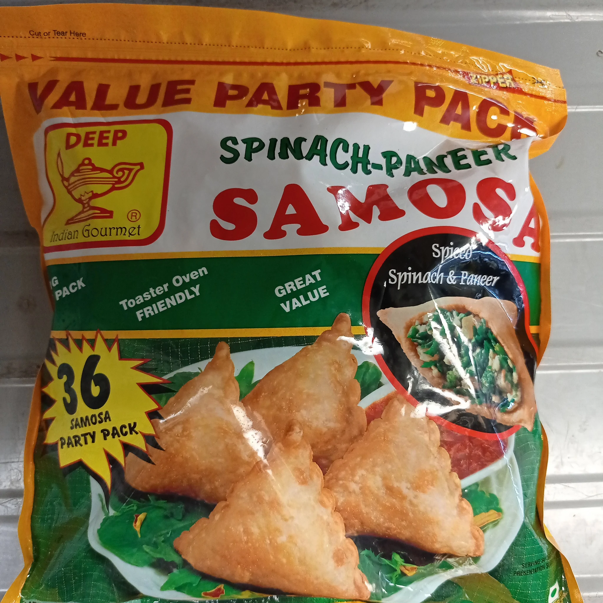 DEEP PARTYVSPINCH PANEER 36PC