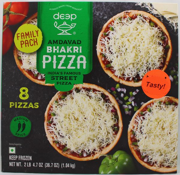 DEEP AMD WHOLE WH BHAKRI PIZZA
