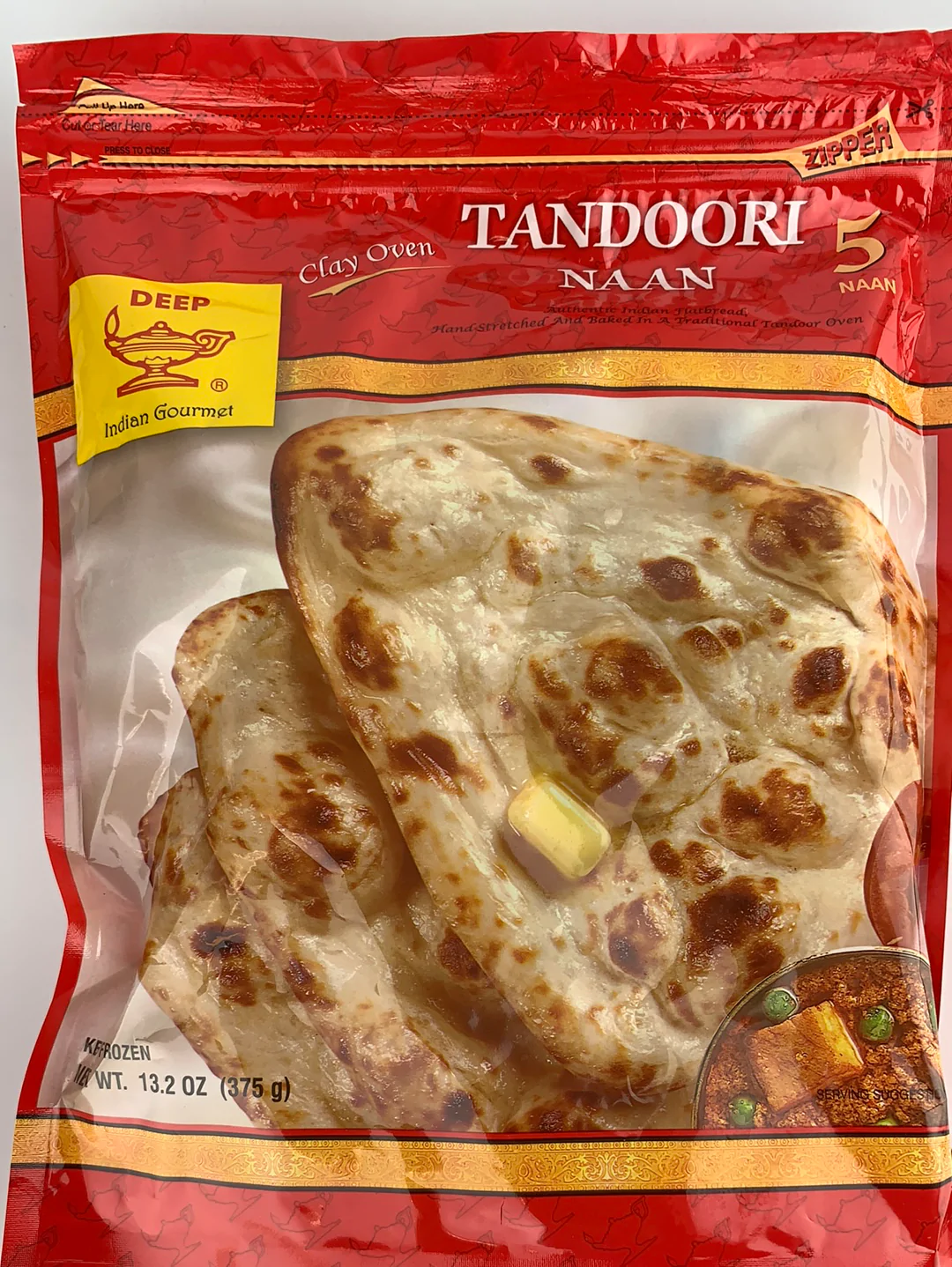 DEEP TANDOORI NAAN 5 PCS