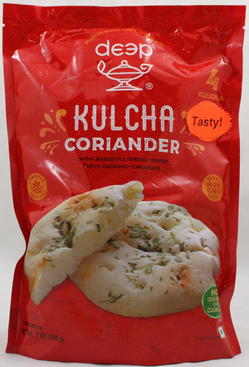 DEEP CORRIANDER KULCHA 4 PCS
