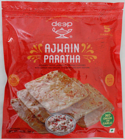 DEEP MASALA AJWAIN PARATHAS 5 PCS