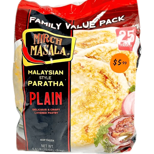 MM PLAIN PARATHAS 400GM