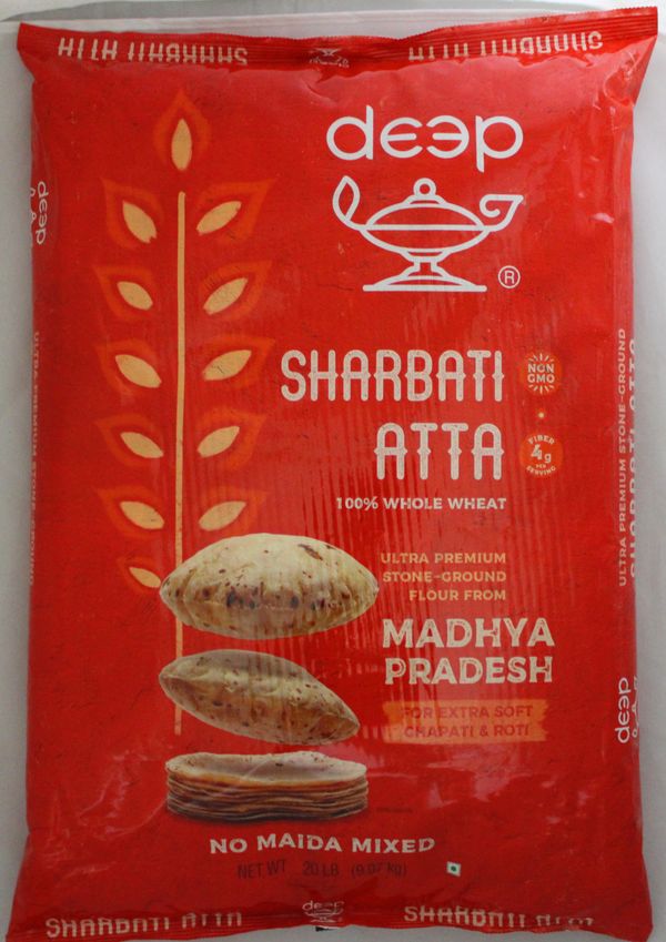 DEEP SHARBATI ATTA 20 LB