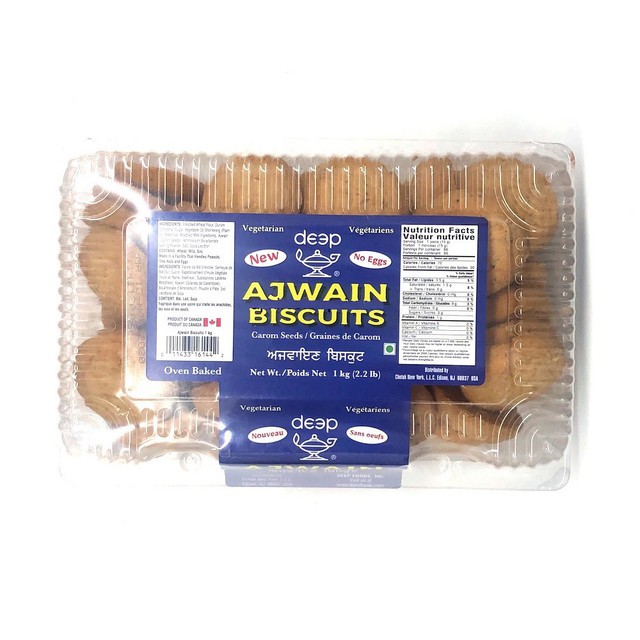DEEP AJWAIN COOKIES 2.2 LB
