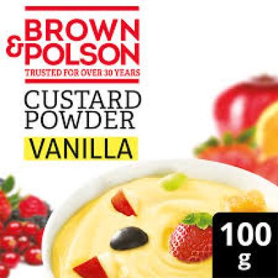 BROWN & POLSON CUSTARD PWD 100GM